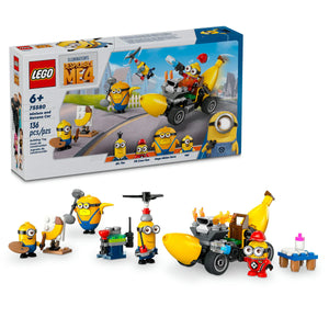 LEGO® Despicable ME4 Minions and Banana Car 75580