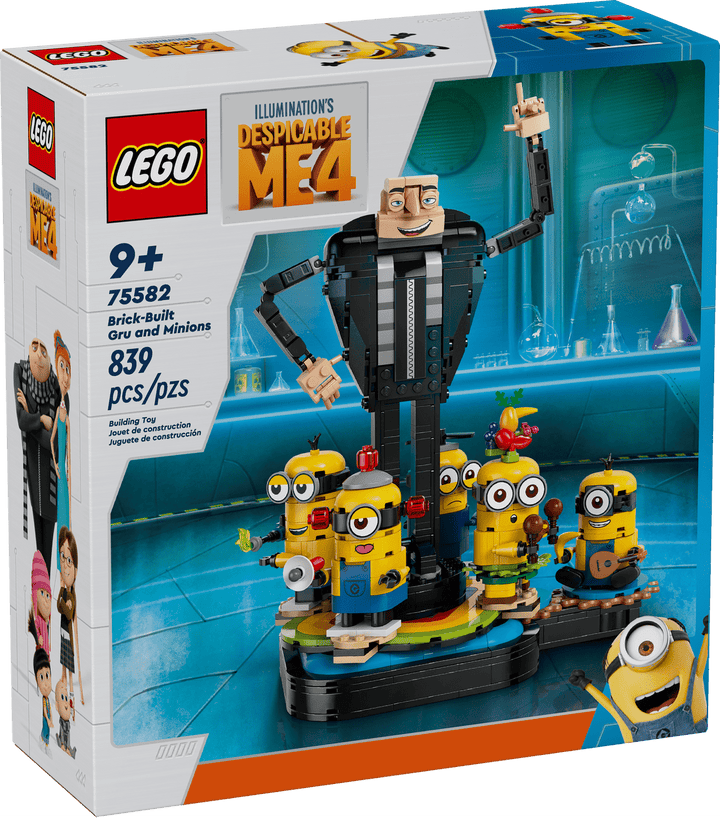 LEGO® Despicable ME4 Brick-Built Gru and Minions 75582 LEGO LEGO