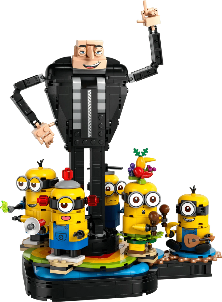 LEGO® Despicable ME4 Brick-Built Gru and Minions 75582 LEGO LEGO