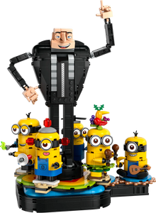 LEGO® Despicable ME4 Brick-Built Gru and Minions 75582