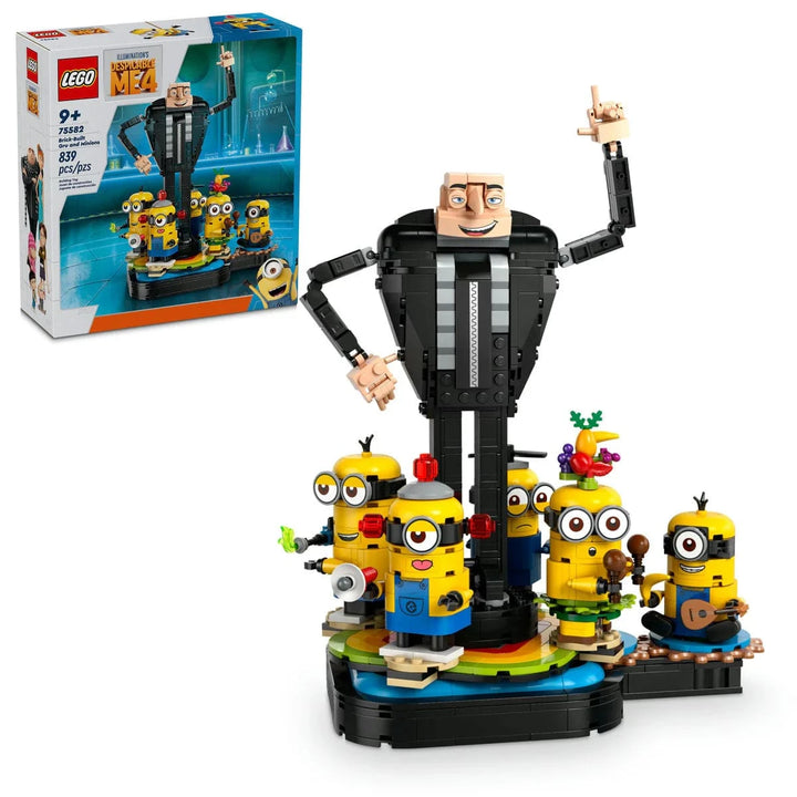 LEGO® Despicable ME4 Brick-Built Gru and Minions 75582 LEGO LEGO