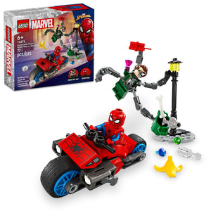 LEGO® Marvel Motorcycle Chase: Spider-Man vs. Doc Ock 76275