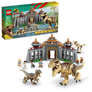 LEGO® Jurassic World Visitor Center: T. rex & Raptor Attack 76961