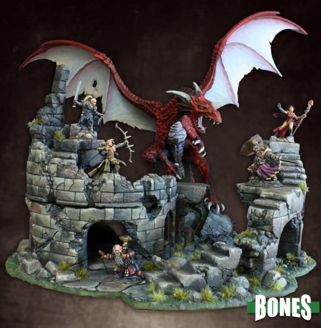 Bones Classic: Dragons Don't Share Model Kit Reaper Miniatures