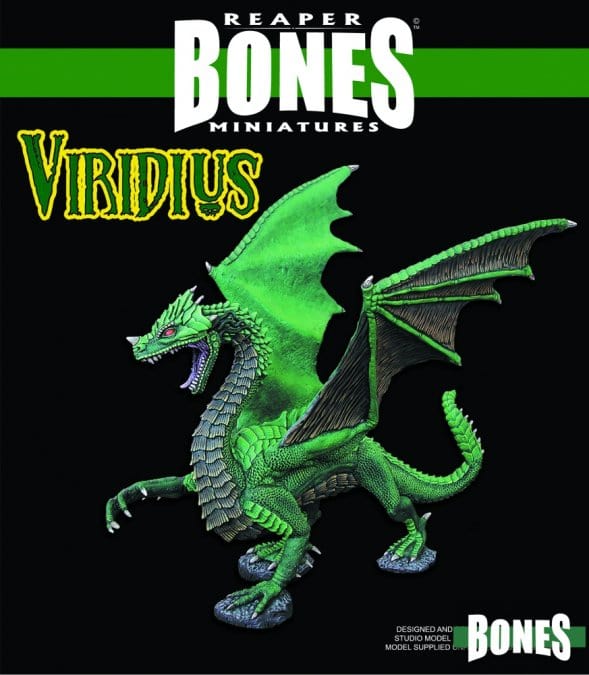 Bones Classic: Viridius, Great Dragon Model Kit Reaper Miniatures