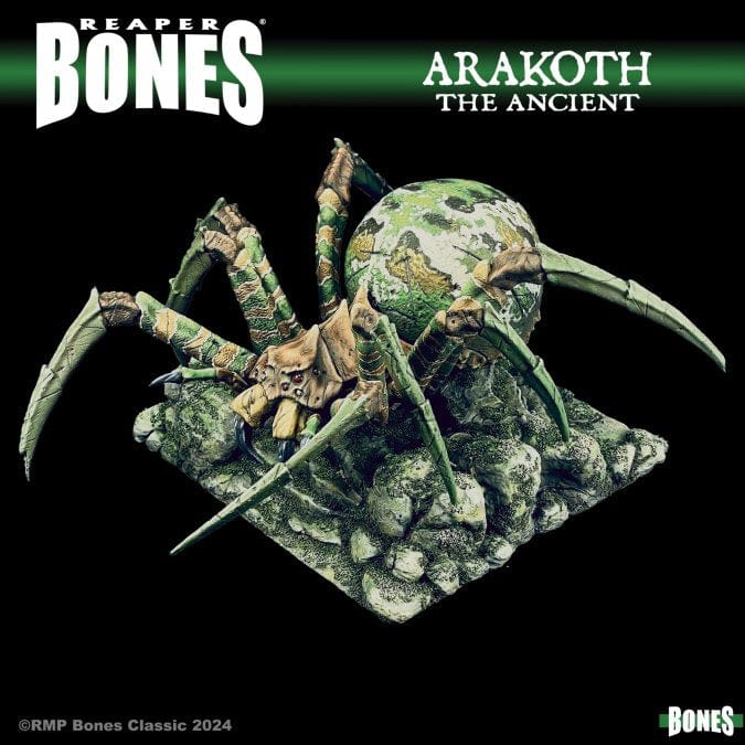Bones Classic: Arakoth the Ancient, Colossal Spider Model Kit Reaper Miniatures
