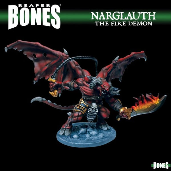 Bones Classic: Narglauth, Fire Demon Model Kit Reaper Miniatures