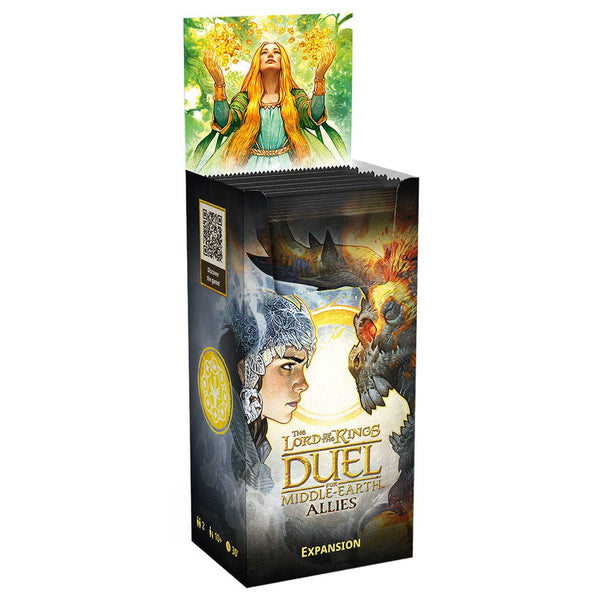 The Lord of the Rings: Duel for Middle-Earth Allies Exp Booster Box Board Game Asmodee
