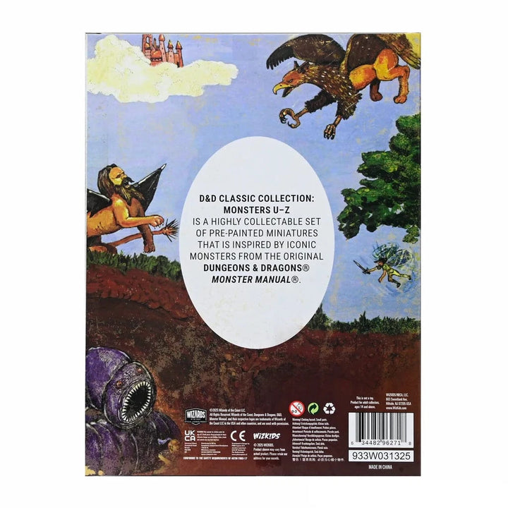 Dungeons & Dragons: Classic Collection - Monsters U-Z Boxed Set Model Kit Alliance Games Distribution