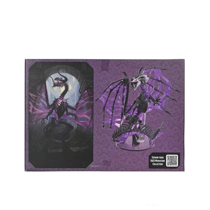 Dungeons & Dragons: Icons of the Realms - Black Dracolich Boxed Miniature Model Kit Alliance Games Distribution