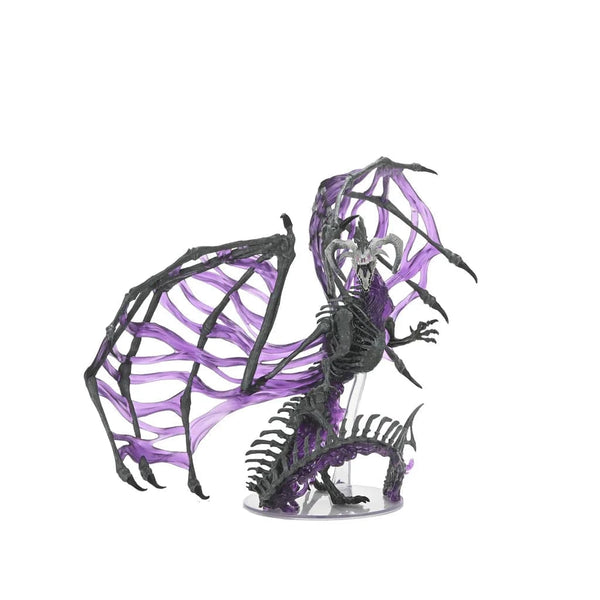 Dungeons & Dragons: Icons of the Realms - Black Dracolich Boxed Miniature Model Kit Alliance Games Distribution