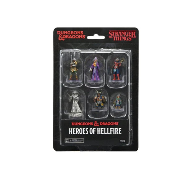 Dungeons & Dragons: Stranger Things: Heroes of Hellfire Painted Miniatures Model Kit Alliance Games Distribution