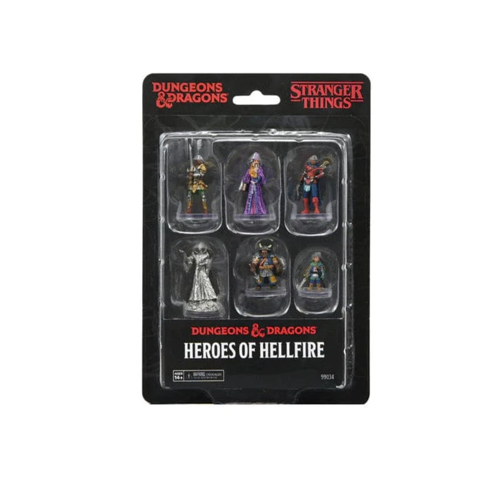 Dungeons & Dragons: Stranger Things: Heroes of Hellfire Painted Miniatures Model Kit Alliance Games Distribution
