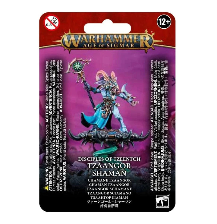 Tzaangor Shaman Tzeentch Arcanites Model Kit Games Workshop