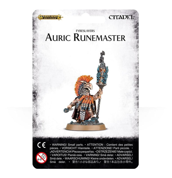 Auric Runemaster Fyreslayers Model Kit Games Workshop