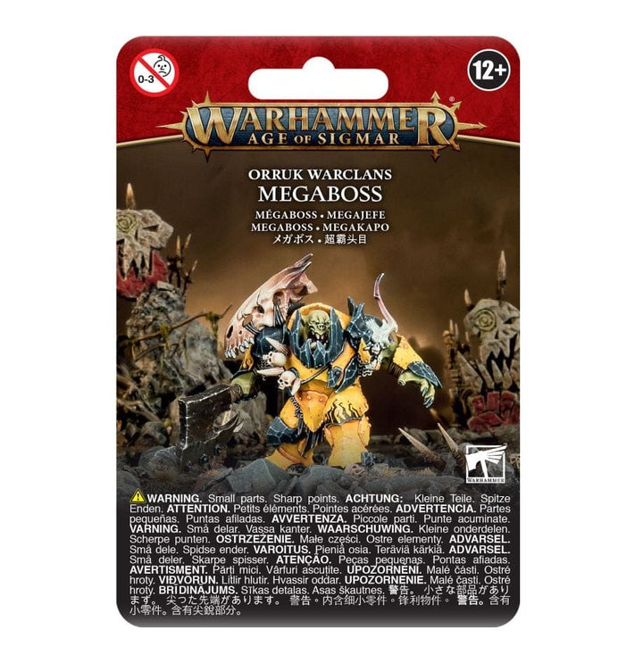 Orruk Megaboss Ironjawz Model Kit Games Workshop