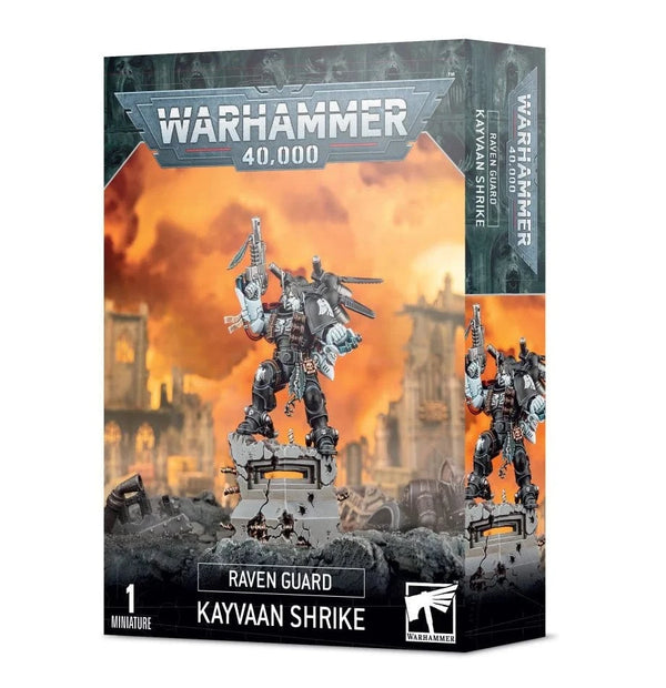 Kayvaan Shrike Raven Guard Model Kit Games Workshop