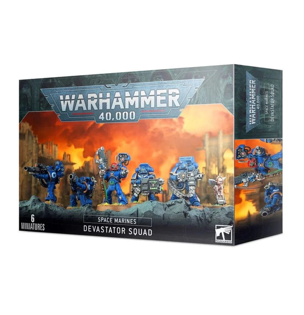 Space Marine Devastator Squad Model Kit Games Workshop