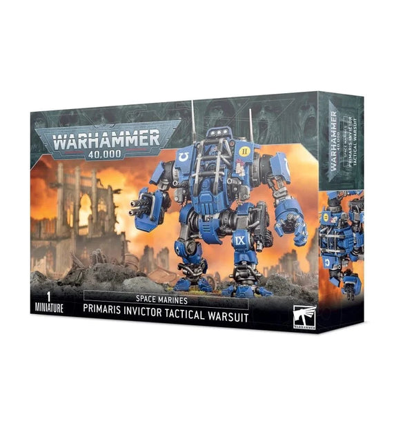 Primaris Invictor Tactical Warsuit Space Marine Model Kit Games Workshop