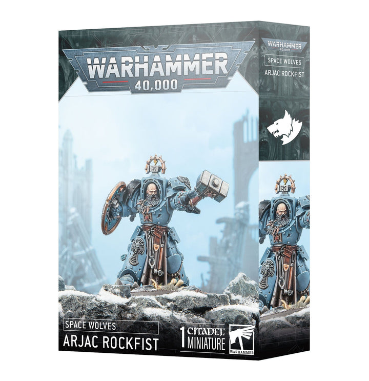 (2025 ver.) Space Wolves: Arjac Rockfist Model Kit Games Workshop