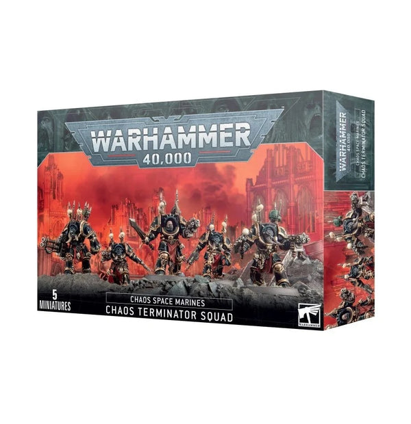 Chaos Space Marines Terminators Model Kit Games Workshop