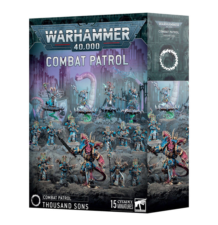 (2025 ver.) Combat Patrol: Thousand Sons Model Kit Games Workshop