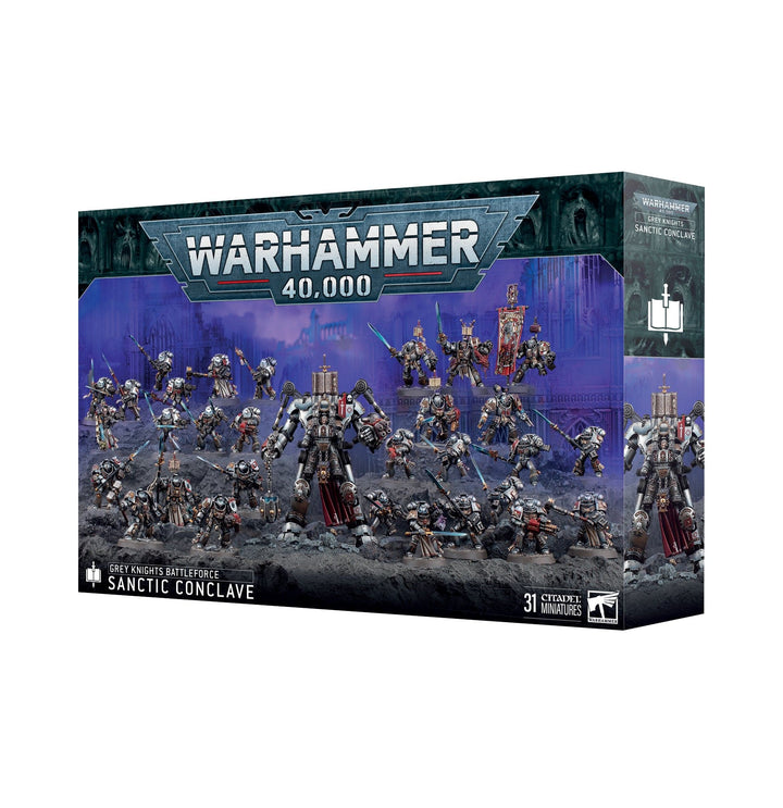 Battleforce: Grey Knights Sanctic Conclave Model Kit Games Workshop
