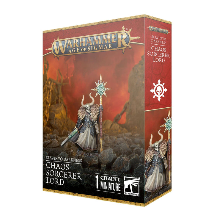Slaves to Darkness: Chaos Sorcerer Lord Model Kit Games Workshop