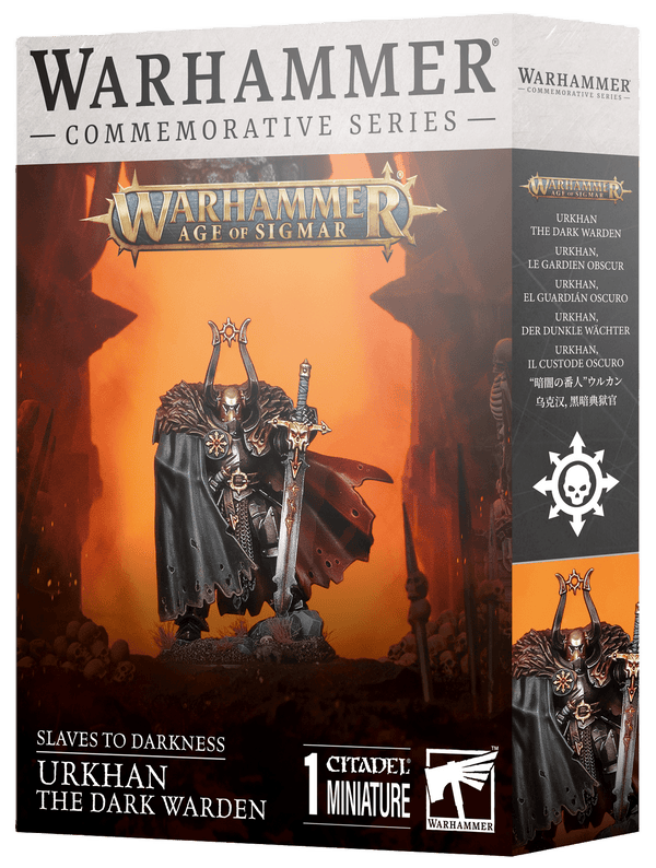 Slaves to Darkness: Urkhan The Dark Warden Model Kit Games Workshop