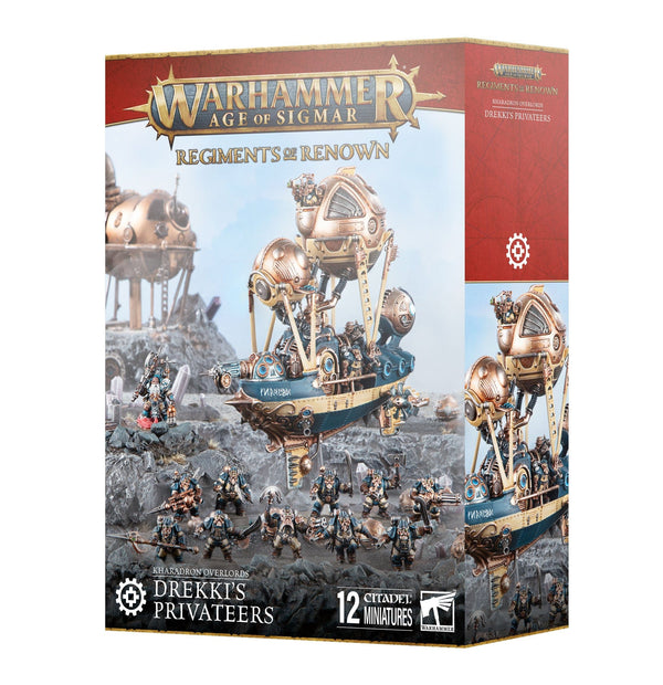 Kharadron Overlords: Drekki's Privateers Model Kit Games Workshop