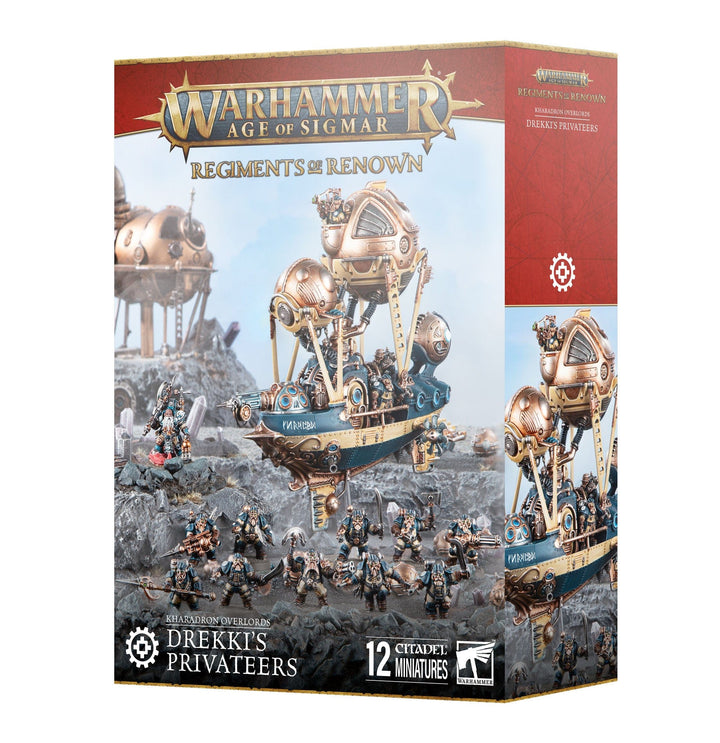 Kharadron Overlords: Drekki's Privateers Model Kit Games Workshop