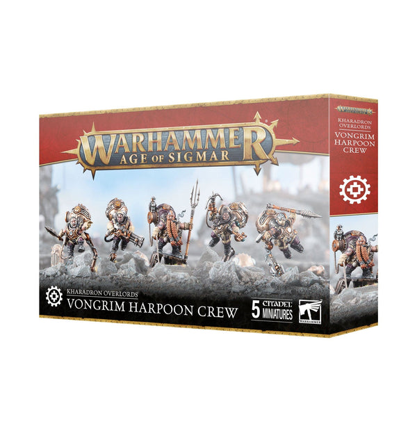 Kharadron Overlords: Vongrim Harpoon Crew Model Kit Games Workshop