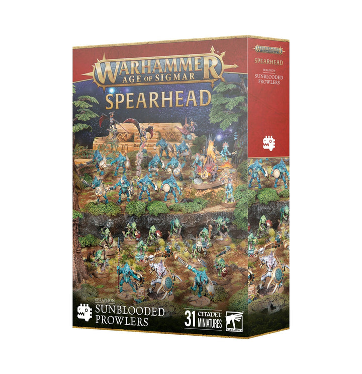 Spearhead: Seraphon Sunblooded Prowlers Model Kit Games Workshop
