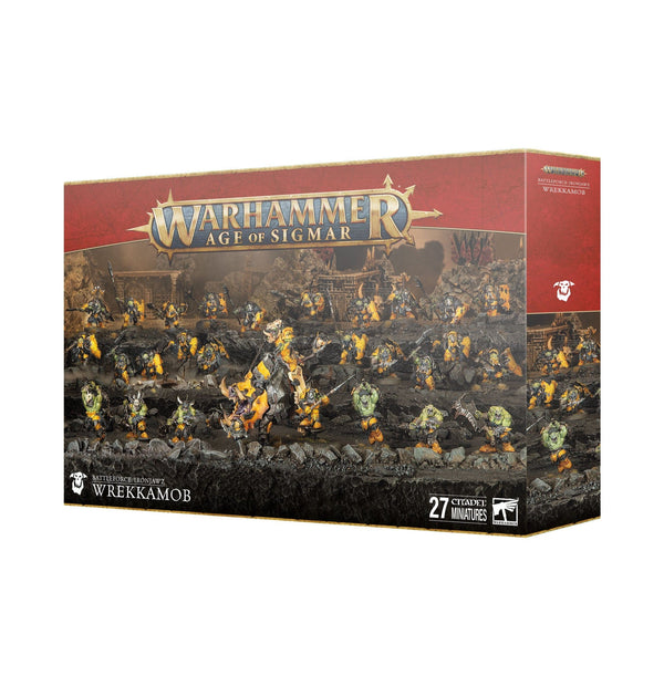 Ironjawz: Wrekkamob Battleforce Model Kit Games Workshop