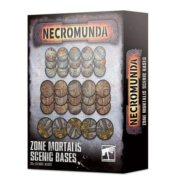Necromunda Scenic Bases Zone Mortalis Model Kit Games Workshop