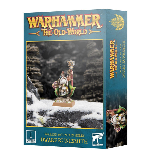 Dwarfen Mountain Holds: Dwarf Runesmith Model Kit Games Workshop