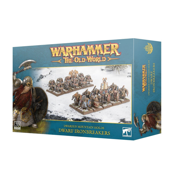 Dwarfen Mountain Holds: Dwarf Ironbreakers Model Kit Games Workshop