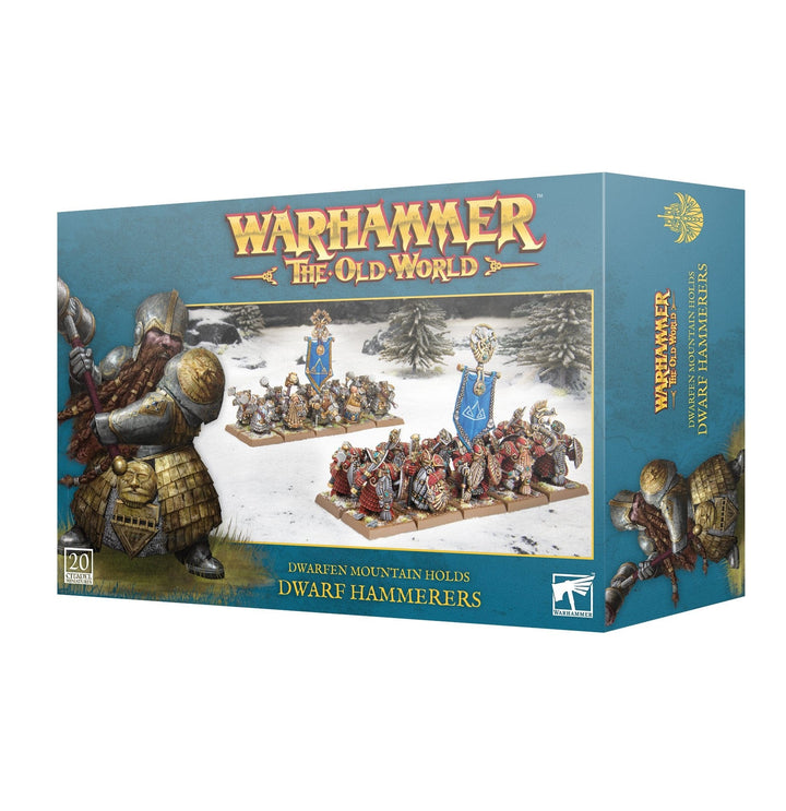Dwarfen Mountain Holds: Dwarf Hammerers Model Kit Games Workshop
