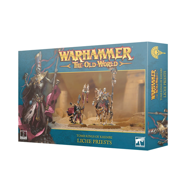 Tomb Kings of Khemri: Liche Priests Model Kit Games Workshop