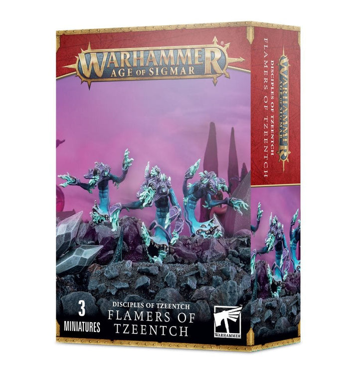 Flamers of Tzeentch Daemons of Tzeentch Model Kit Games Workshop