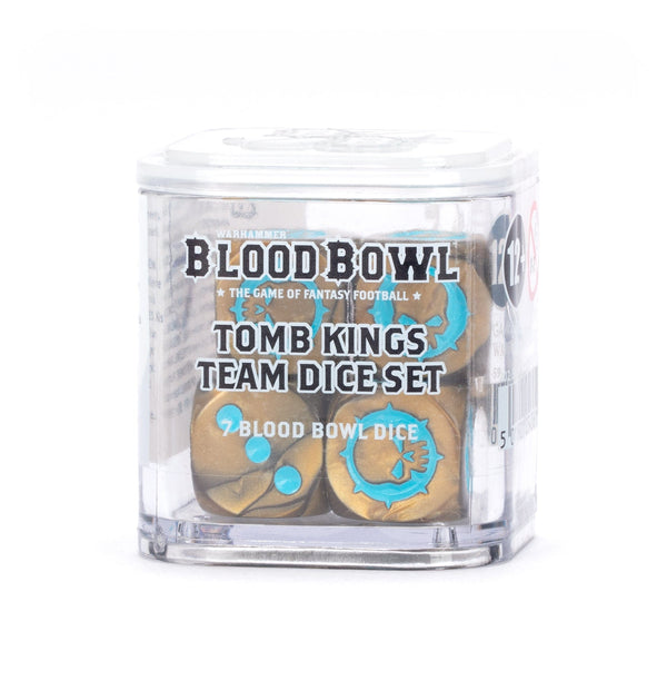 Blood Bowl: Dice Set Tomb Kings Team Accessories Games Workshop