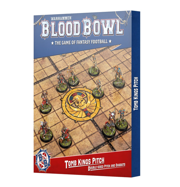 Blood Bowl: Pitch & Dugouts Tomb Kings Team Accessories Games Workshop