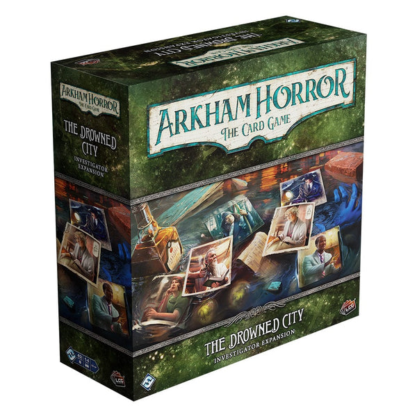Arkham Horror LCG: The Drowned City Investigator Expansion Board Game Asmodee