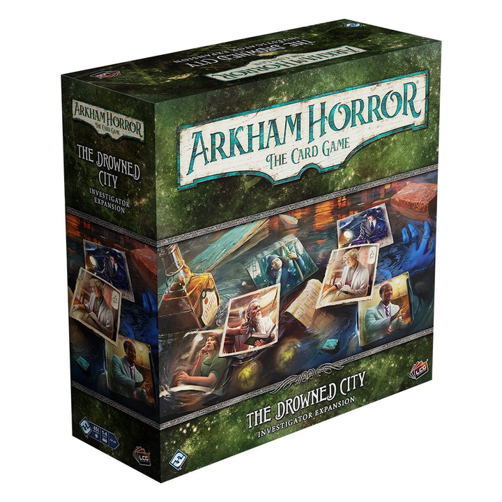 Arkham Horror LCG: The Drowned City Investigator Expansion Board Game Asmodee