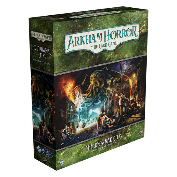 Arkham Horror LCG: The Drowned City Campaign Expansion Board Game Asmodee