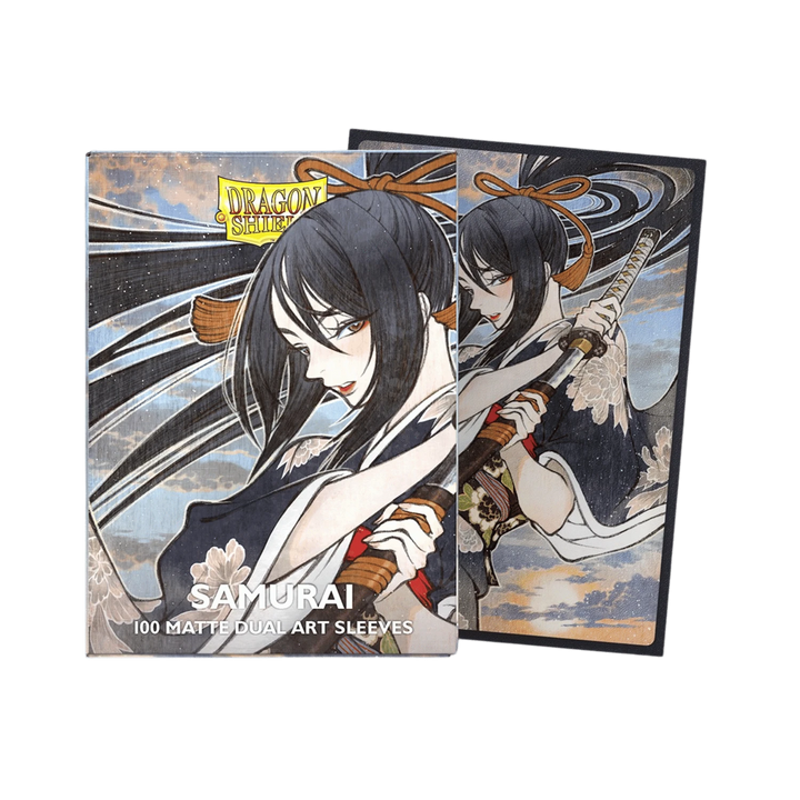 Dragon Shield Dual Matte Art: Samurai (100ct) Accessories Dragon Shield
