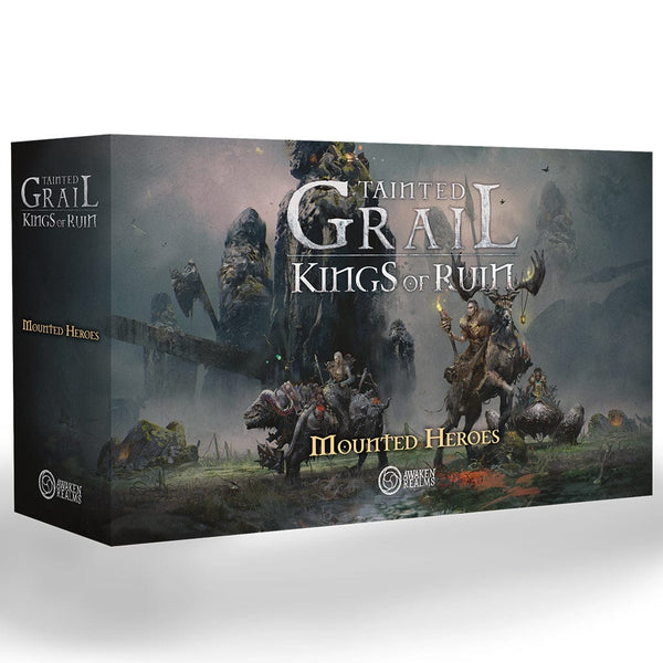 Tainted Grail: Kings of Ruin: Mounted Heroes Board Game Asmodee