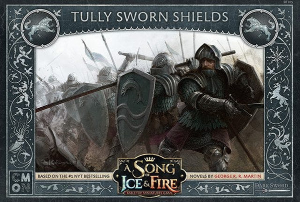 A Song of Ice and Fire: Stark Tully Sworn Shields Model Kit Asmodee