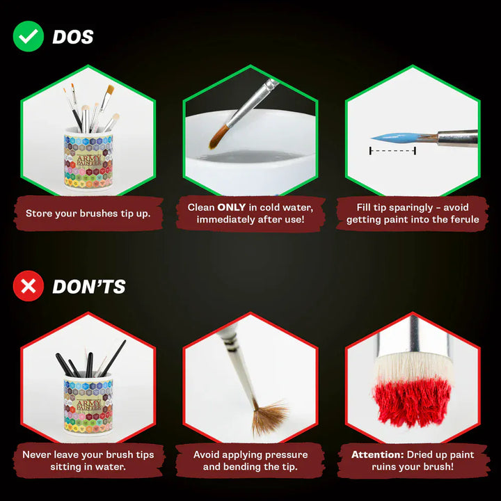 Wargamer Brush: Basecoating Accessories The Army Painter