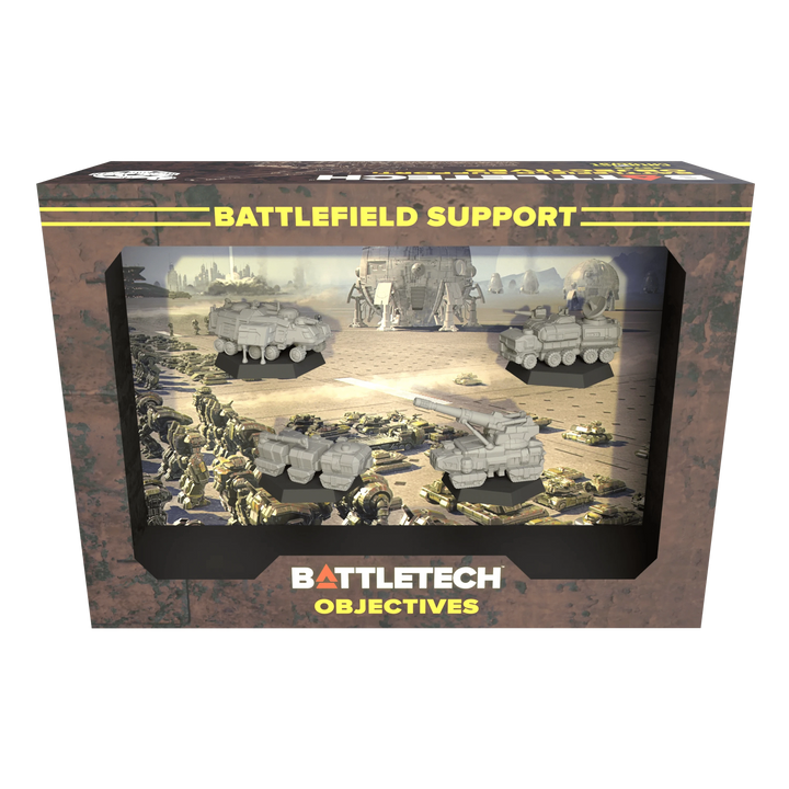BattleTech: Mercenaries ForcePack - Battlefield Support Objectives Model Kit Alliance Games Distribution